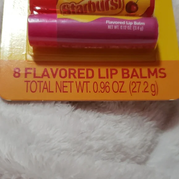 New In Original Pkg M&M's, Skittles, Starburst Flavored Lip Balms - Picture 5 of 8